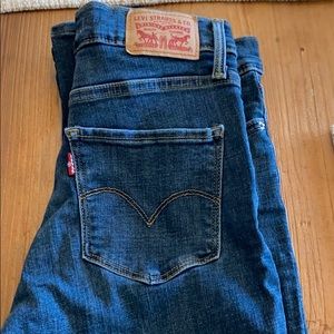 Levi’s shaping straight jeans
